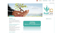 Desktop Screenshot of profcare.nl